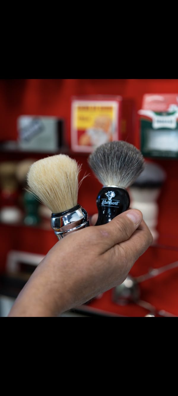 Pennelli da barba tradizionali